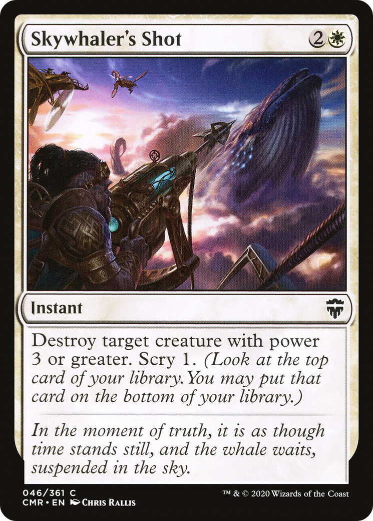 Skywhaler's Shot [Commander Legends] Foil