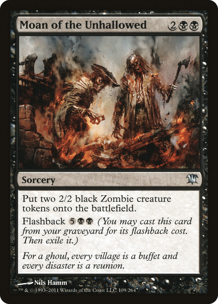 Moan of the Unhallowed (ISD-109) - Innistrad