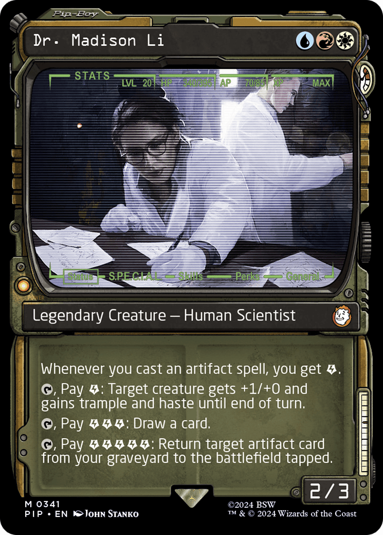 Dr. Madison Li (Showcase) [Fallout] Foil