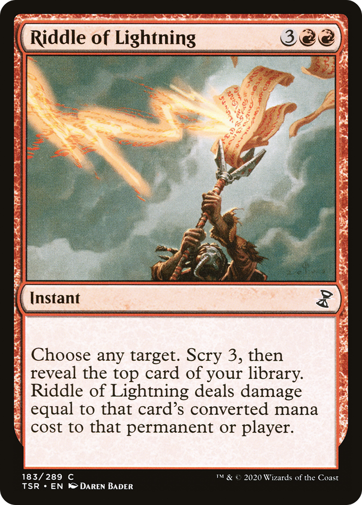 Riddle of Lightning [Time Spiral Remastered] Foil