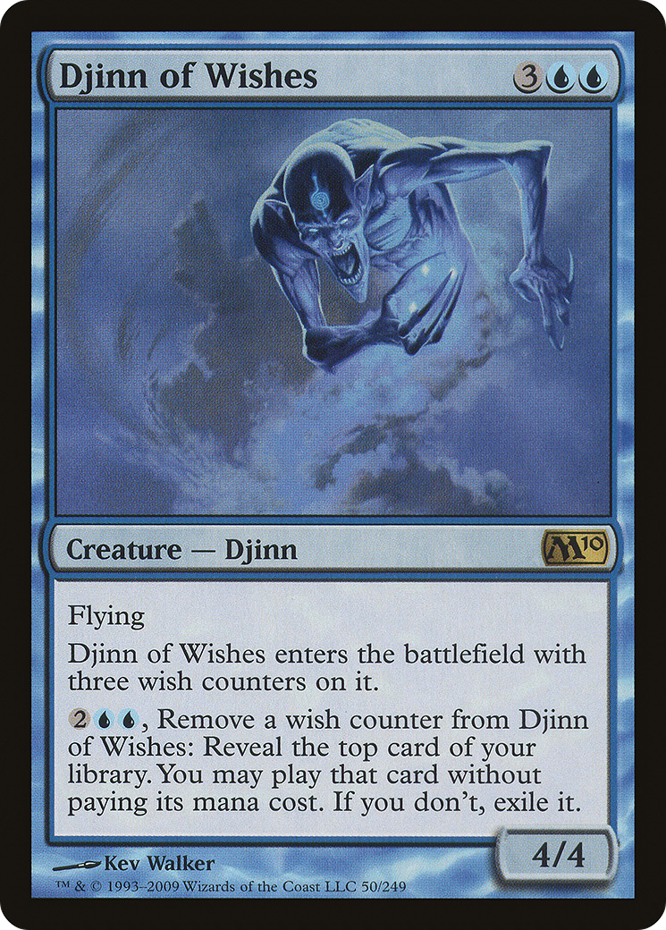 Djinn of Wishes [Magic 2010] Foil