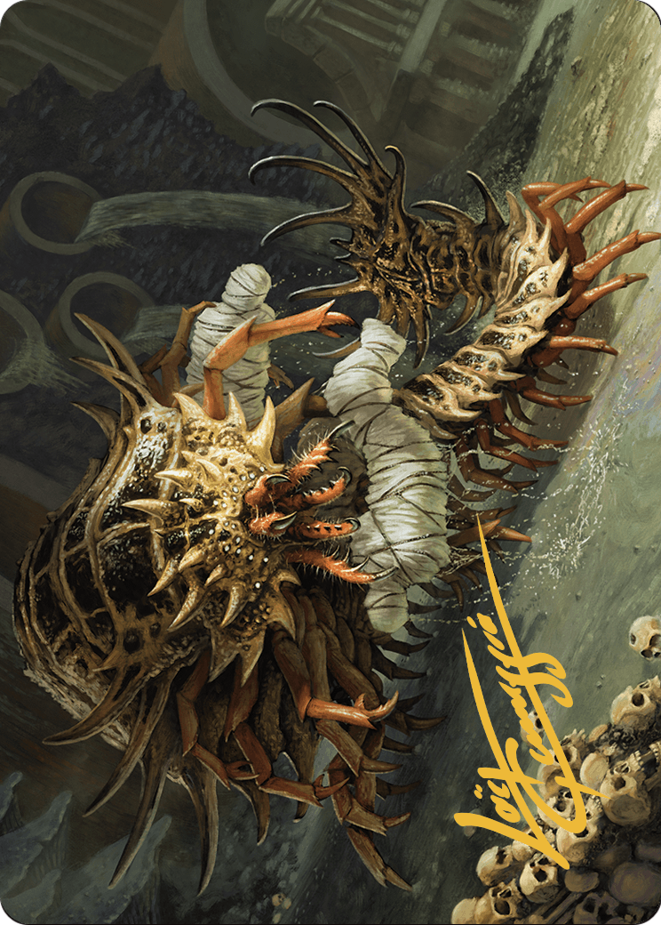 Rot Farm Mortipede // Rot Farm Mortipede (AMKM-010) - Murders at Karlov Manor Art Series (Borderless) Foil