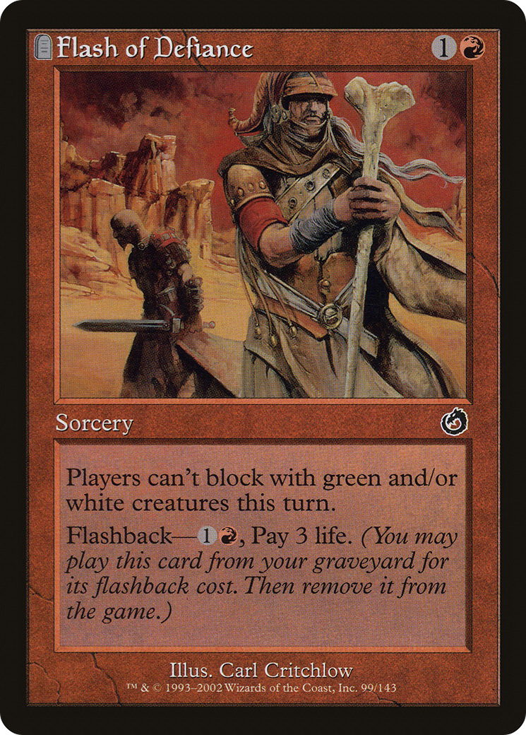 Flash of Defiance [Torment] Foil