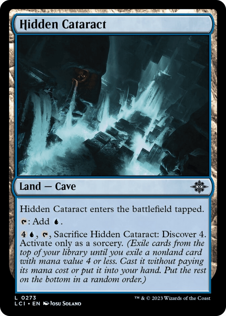 Hidden Cataract [The Lost Caverns of Ixalan] Foil