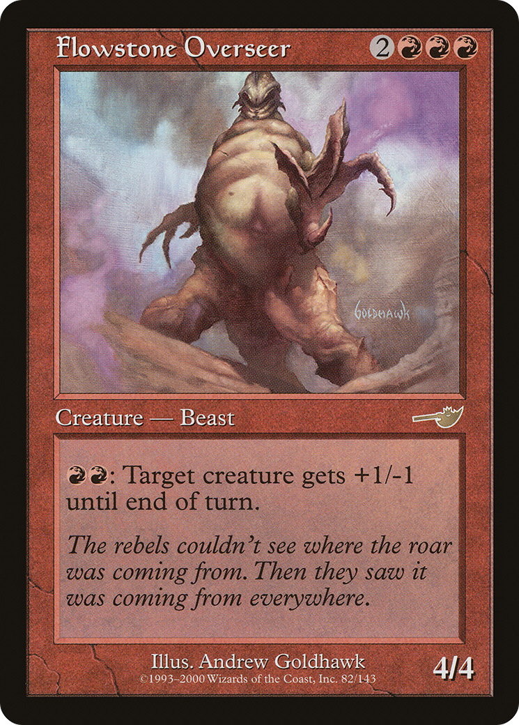 Flowstone Overseer [Nemesis] Foil