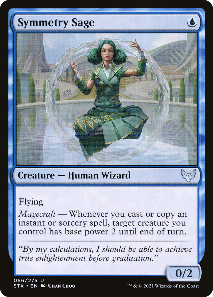 Symmetry Sage [Strixhaven: School of Mages] Foil