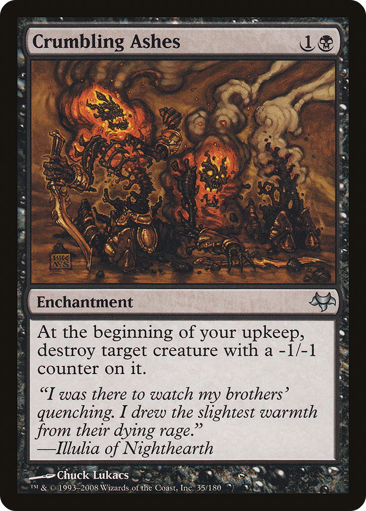 Crumbling Ashes [Eventide] Foil