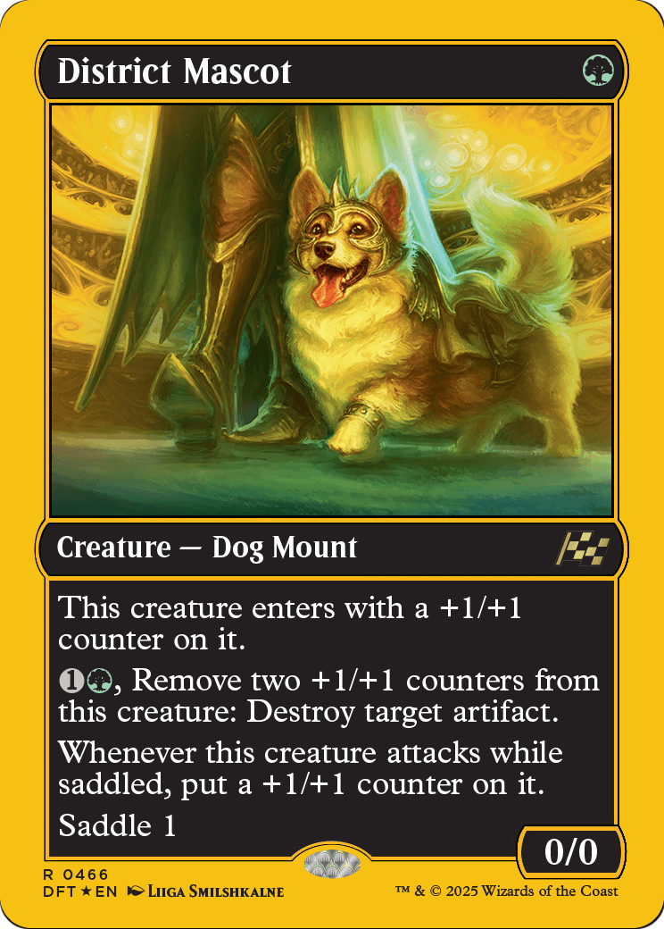 District Mascot |  Foil (466) [Aetherdrift]