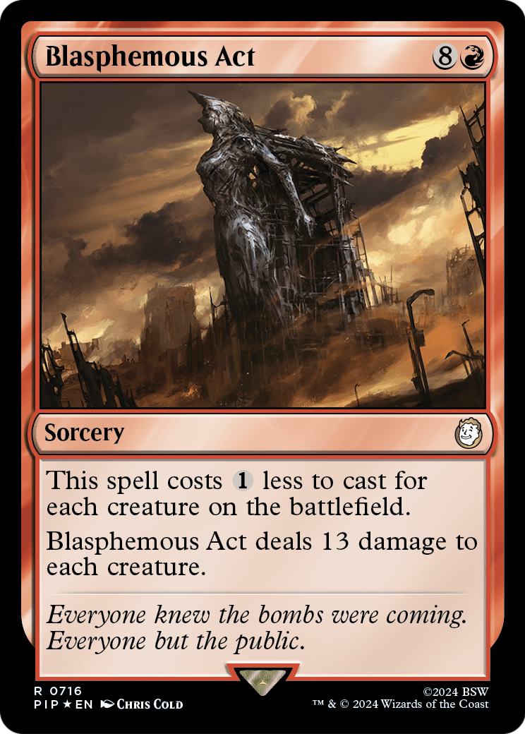 Blasphemous Act (Surge Foil) [Fallout]