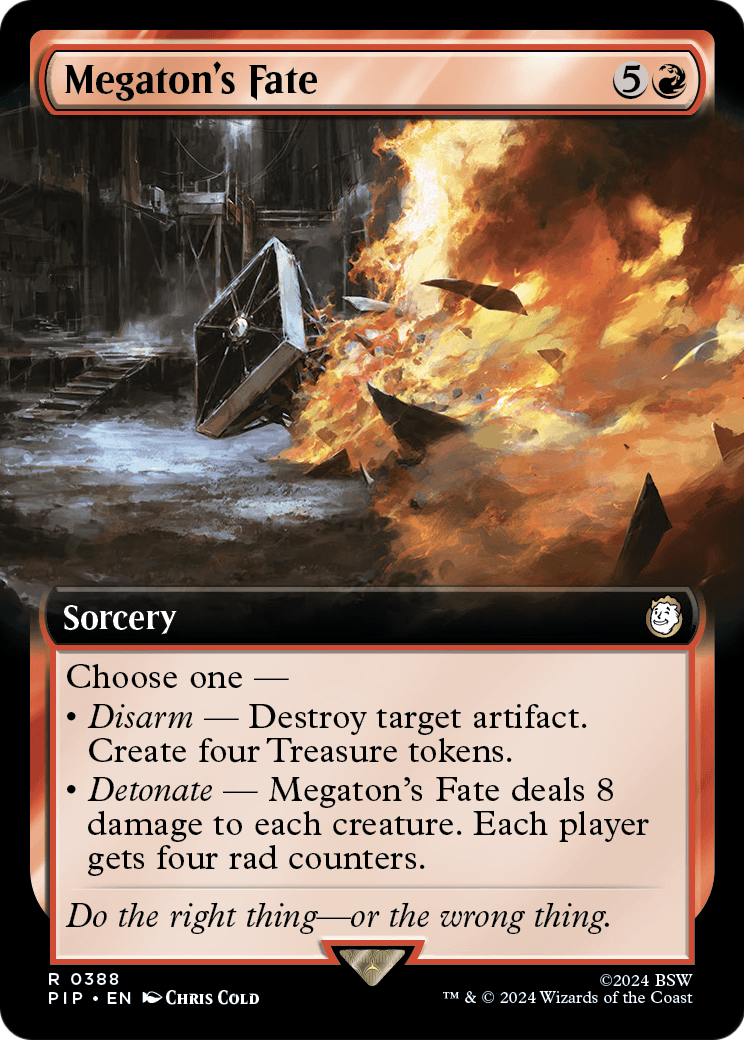 Megaton's Fate (Extended Art) [Fallout] Foil