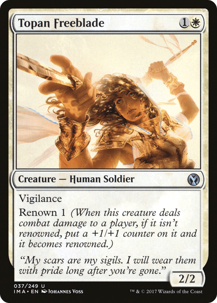 Topan Freeblade [Iconic Masters] Foil