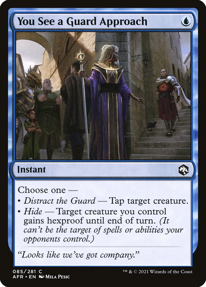 You See a Guard Approach 85 (Adventures in the Forgotten Realms) 