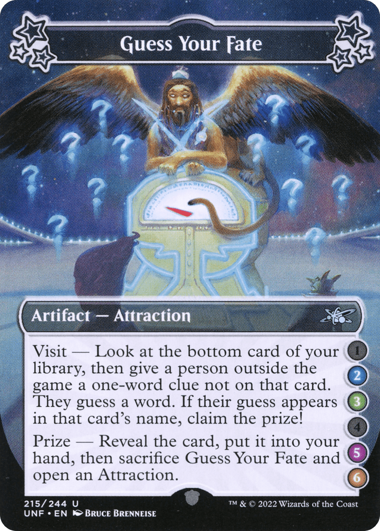 Guess Your Fate (2-3-5-6) [Unfinity] Foil