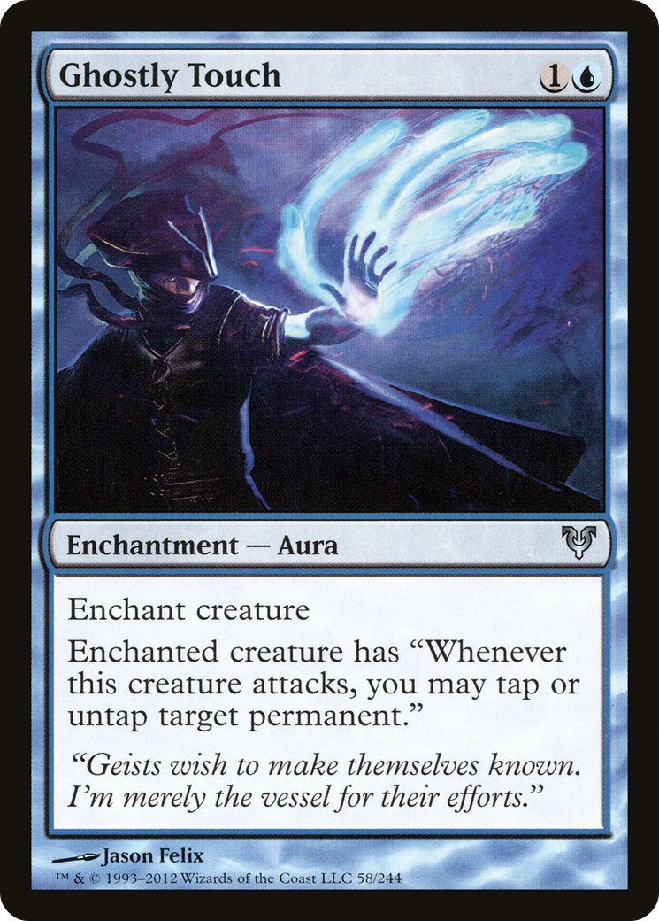 Ghostly Touch [Avacyn Restored] Foil