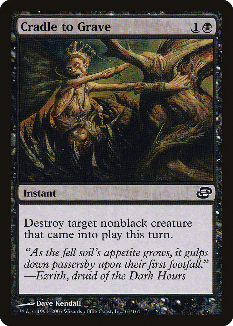 Cradle to Grave [Planar Chaos] Foil