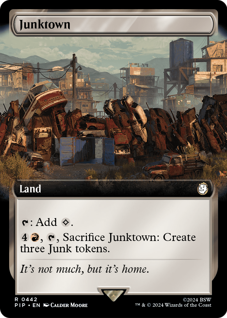 Junktown (Extended Art) [Fallout] Foil