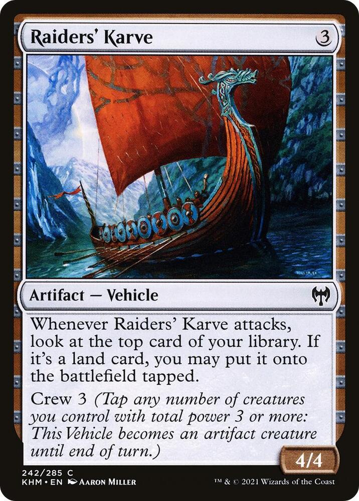 Raiders' Karve 242/285 (Kaldheim)  - Foil