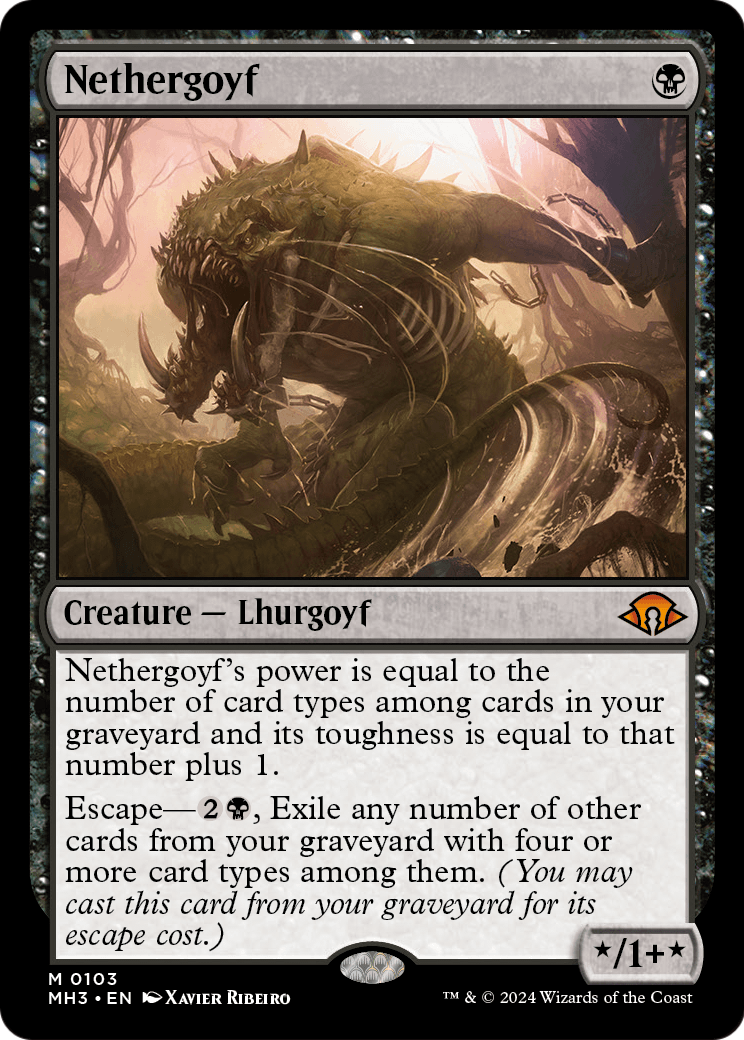 Nethergoyf [Modern Horizons 3] Foil