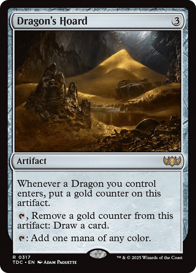Dragon's Hoard (317) [Commander: Tarkir: Dragonstorm]