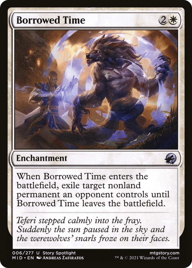 Borrowed Time [Innistrad: Midnight Hunt] Foil