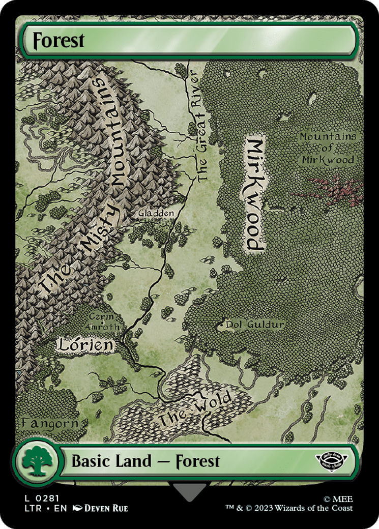 Forest (281) [The Lord of the Rings: Tales of Middle-Earth] Foil
