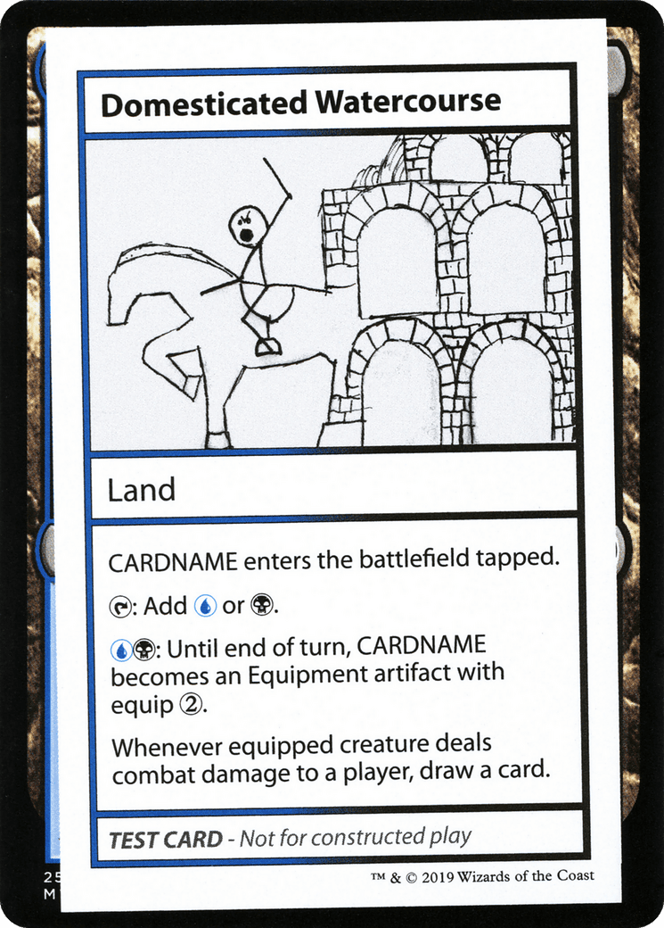 Domesticated Watercourse (2021 Edition) [Mystery Booster Playtest Cards]