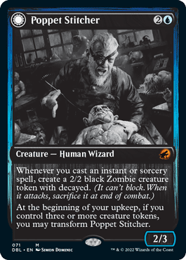 Poppet Stitcher // Poppet Factory [Innistrad: Double Feature] Foil