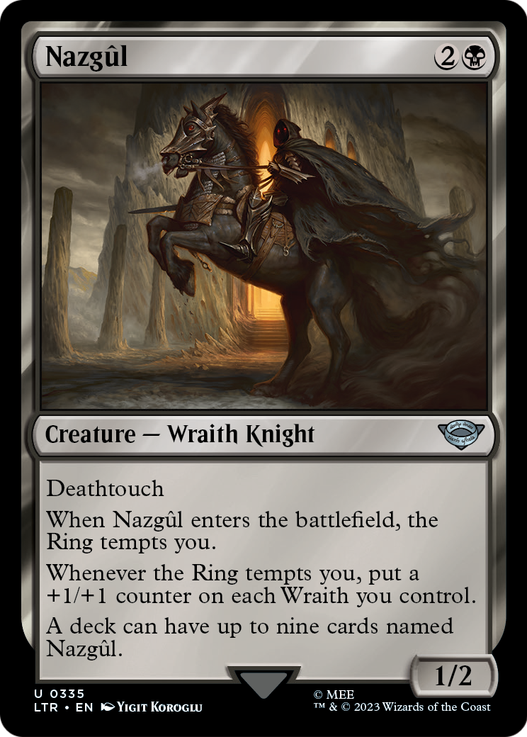 Nazgul (335) [The Lord of the Rings: Tales of Middle-Earth] Foil