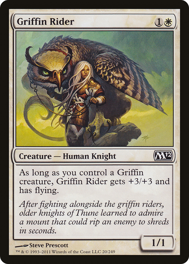 Griffin Rider [Magic 2012] Foil