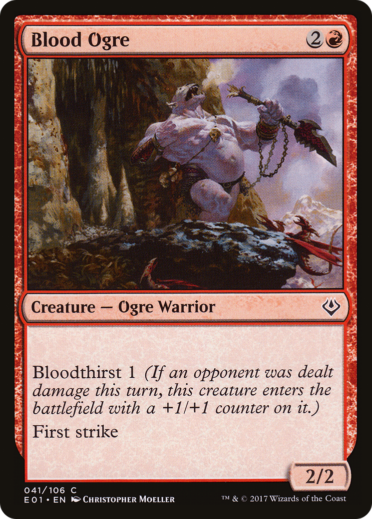 Blood Ogre [Archenemy: Nicol Bolas]