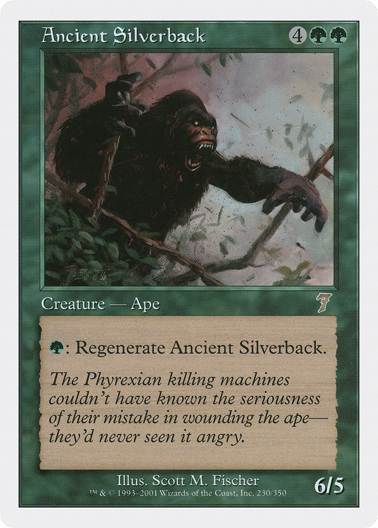 Ancient Silverback [Seventh Edition] Foil