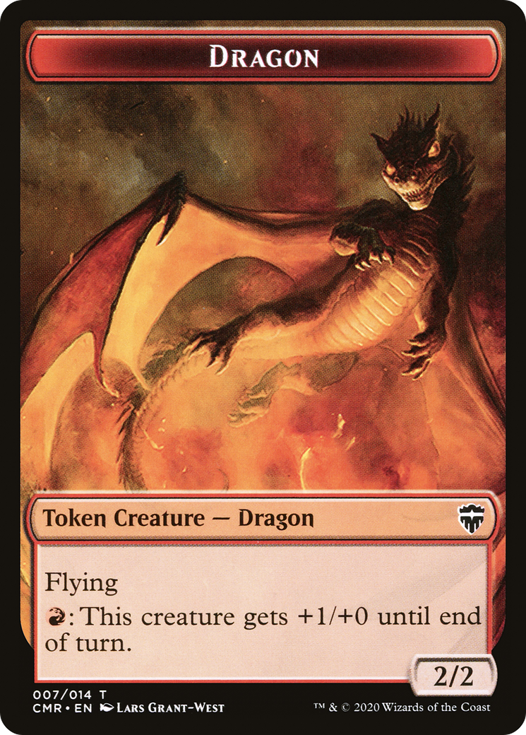 Dragon (TCMR-007) - Commander Legends Tokens Foil