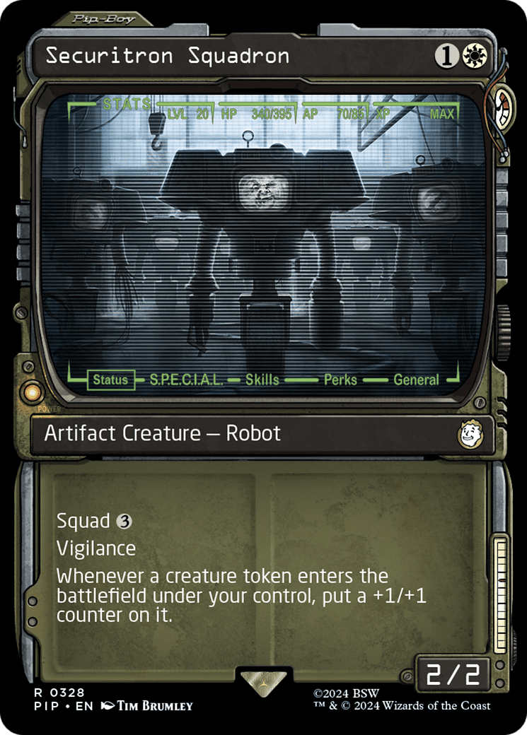 Securitron Squadron (Showcase) [Fallout] Foil