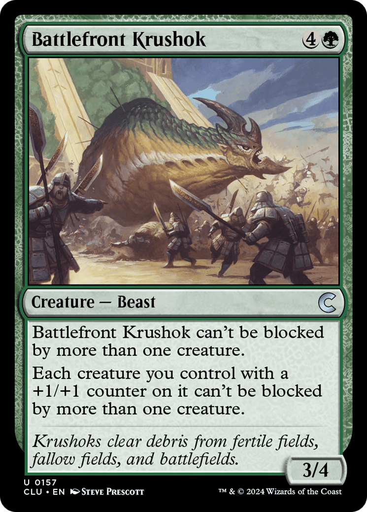 Battlefront Krushok [Ravnica: Clue Edition]
