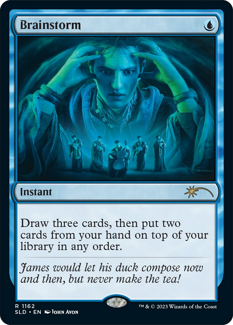 Brainstorm (1162) [Secret Lair Drop Series] Foil