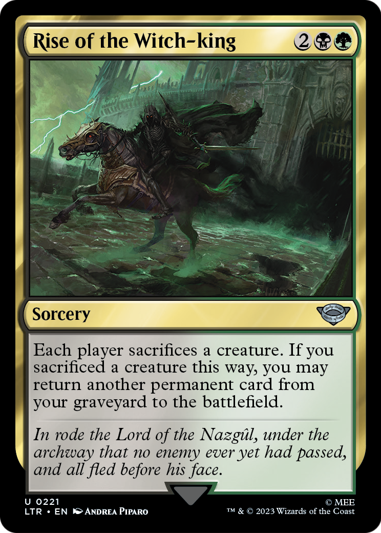 Rise of the Witch-King [The Lord of the Rings: Tales of Middle-Earth] Foil