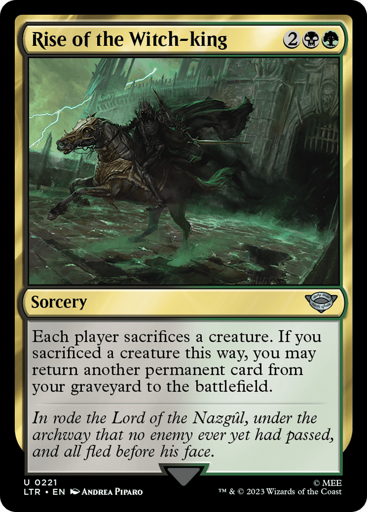 Rise of the Witch-King [The Lord of the Rings: Tales of Middle-Earth] Foil