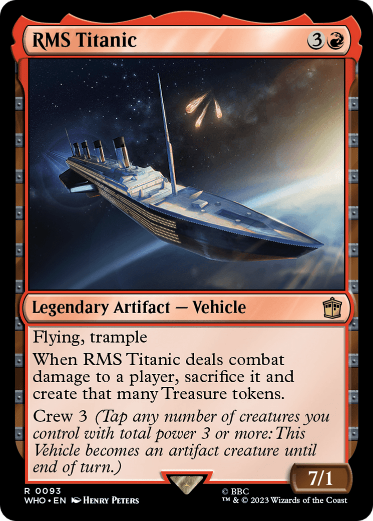 RMS Titanic [Doctor Who] Foil