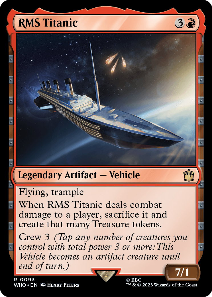 RMS Titanic [Doctor Who] Foil
