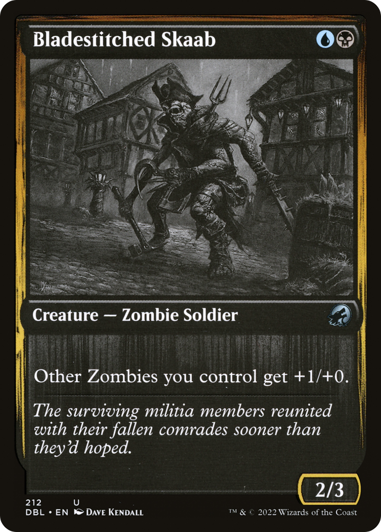 Bladestitched Skaab [Innistrad: Double Feature] Foil