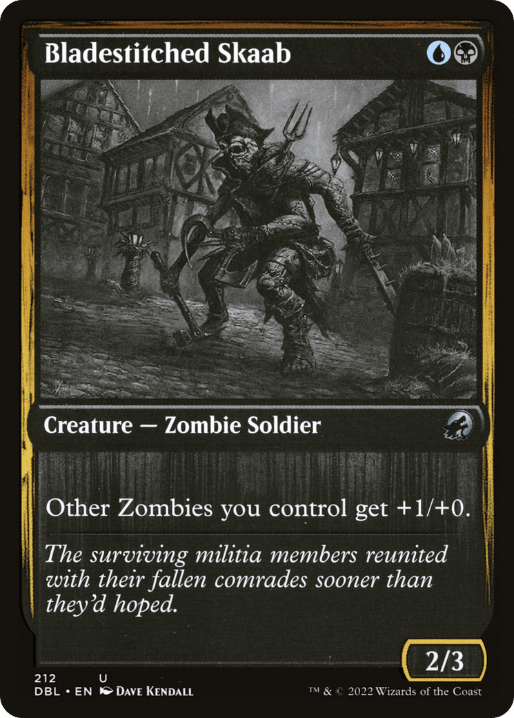 Bladestitched Skaab [Innistrad: Double Feature] Foil