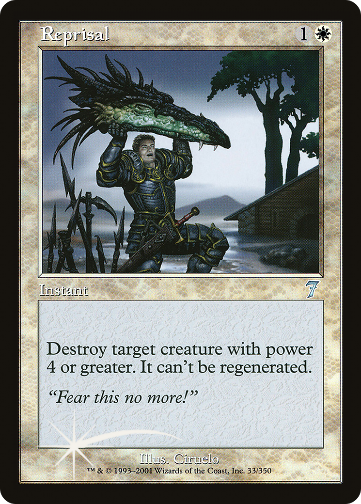 Reprisal [Seventh Edition] Foil
