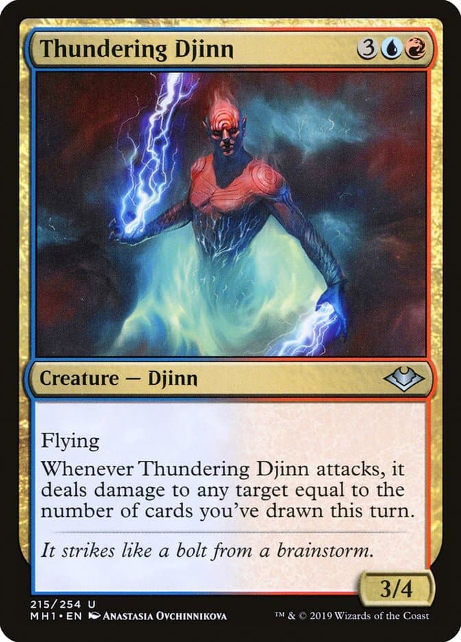 Thundering Djinn [Modern Horizons] Foil
