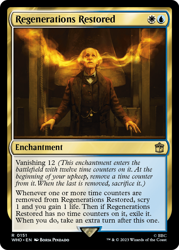 Regenerations Restored [Doctor Who] Foil