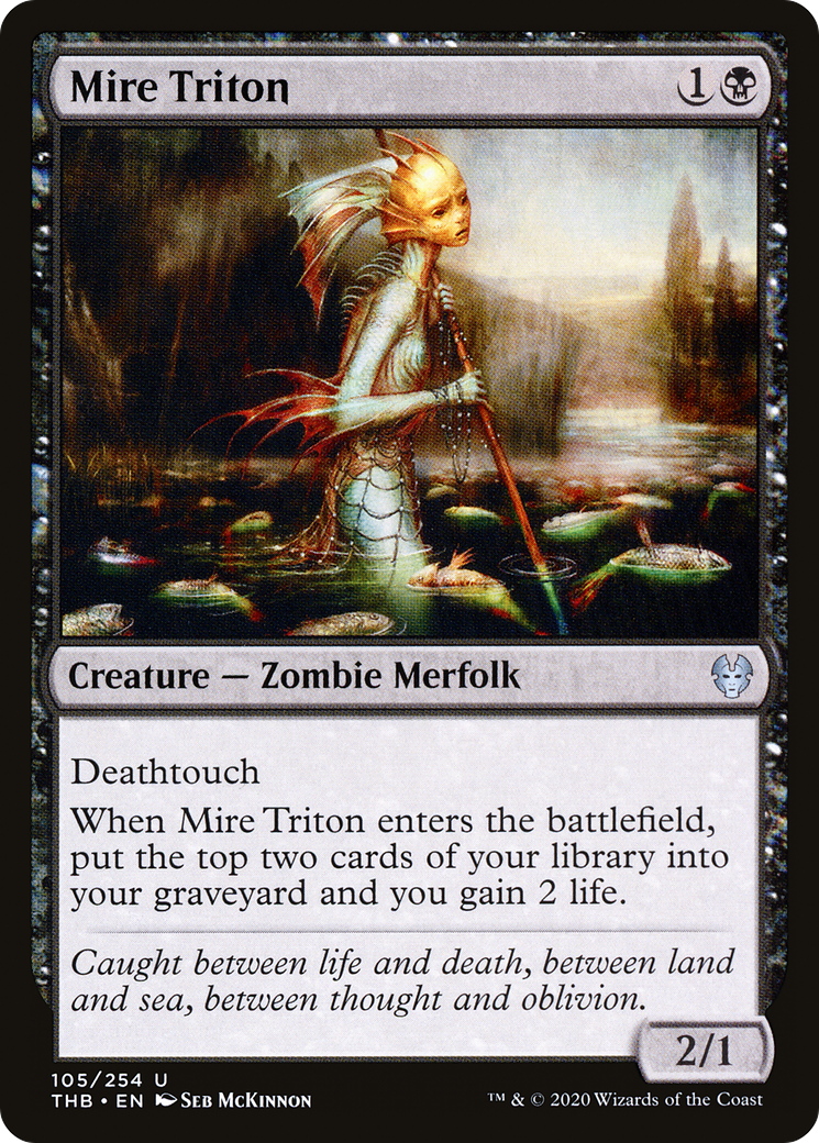 Mire Triton [Theros Beyond Death] Foil