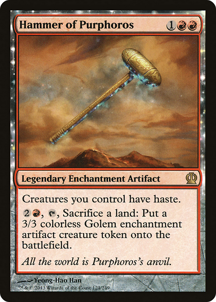 Hammer of Purphoros [Theros] Foil