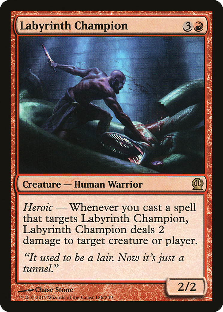 Labyrinth Champion [Theros] Foil