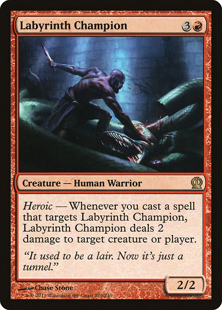 Labyrinth Champion [Theros] Foil