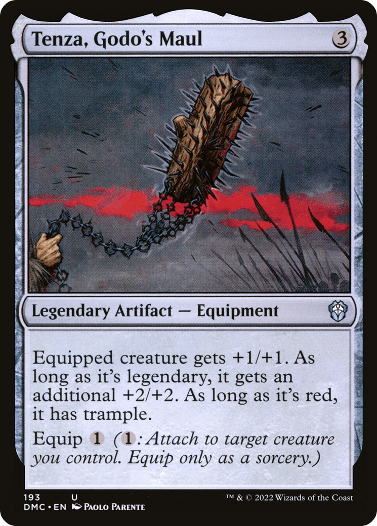 Tenza, Godo's Maul [Dominaria United Commander]