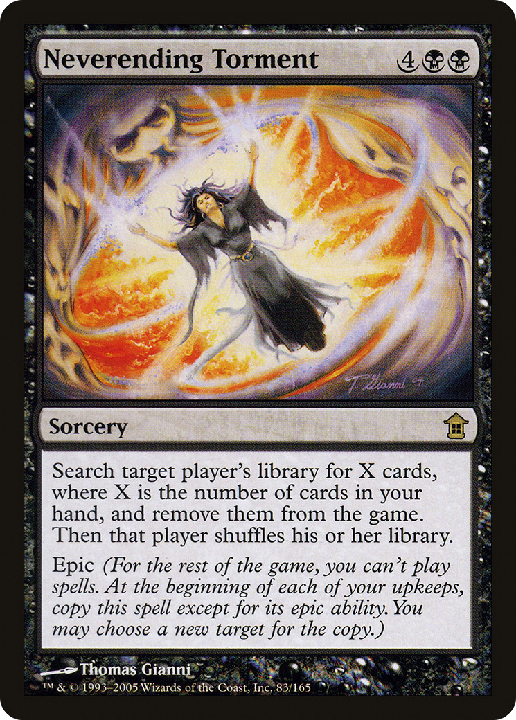 Neverending Torment [Saviors of Kamigawa] Foil